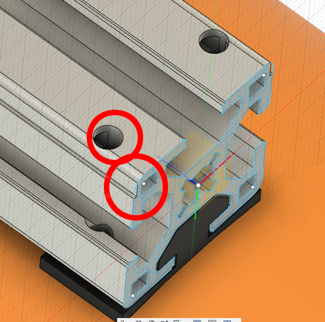 T-slot concept issues