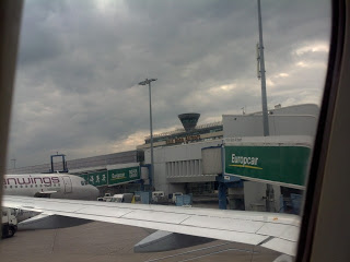 Arriving in the Koen-Bonn airport
